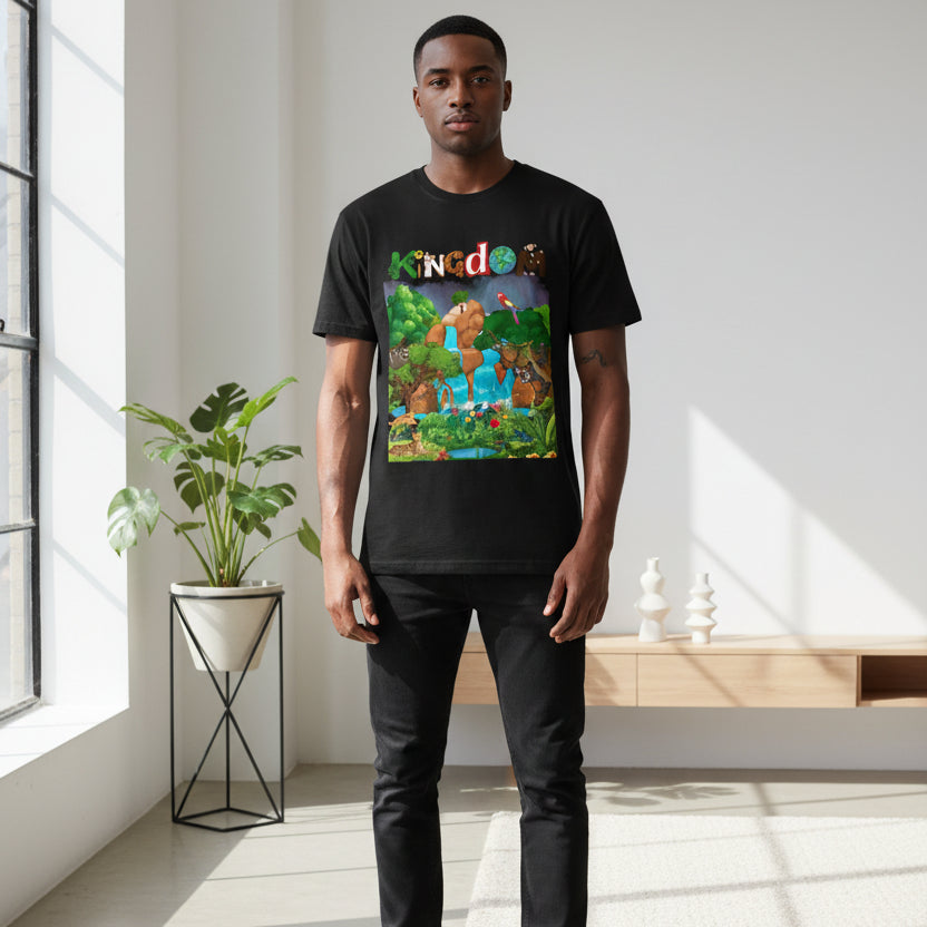 Rainforest Animal Graphic Unisex T-shirt, Jungle Wildlife Tee, Nature Lover Gift