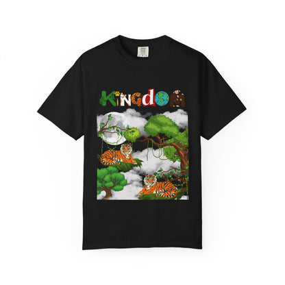 Tiger, Jungle Graphic T-Shirt, Safari Wildlife Tee, Animal Lover Gift, Nature Theme Shirt