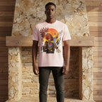 Afro Jazz Singer Graphic T-Shirt, Black History Music Tee, Unisex Garment-Dyed Shirt Printify