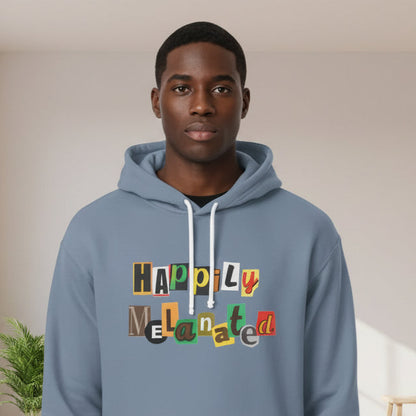 African Continent Art Graphic Unisex Hoodie, Lightweight Sweatshirt