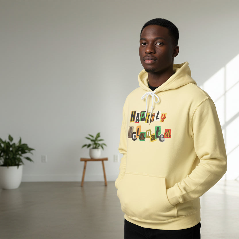 African Continent Art Graphic Unisex Hoodie, Lightweight Sweatshirt