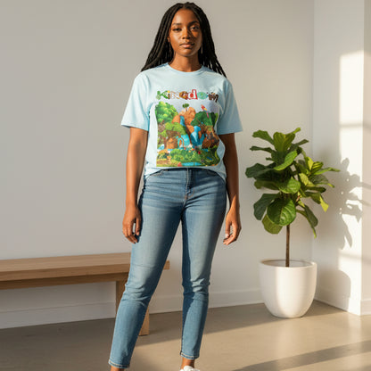 Rainforest Animal Graphic Unisex T-shirt, Jungle Wildlife Tee, Nature Lover Gift
