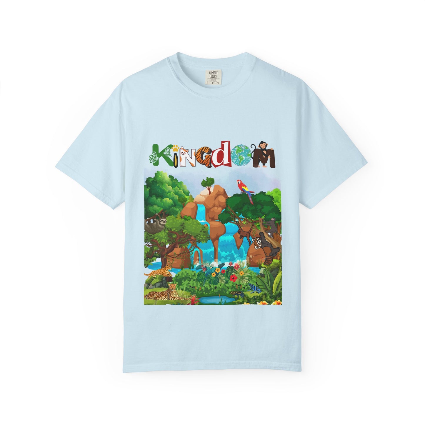 Rainforest Animal Graphic Unisex T-shirt, Jungle Wildlife Tee, Nature Lover Gift