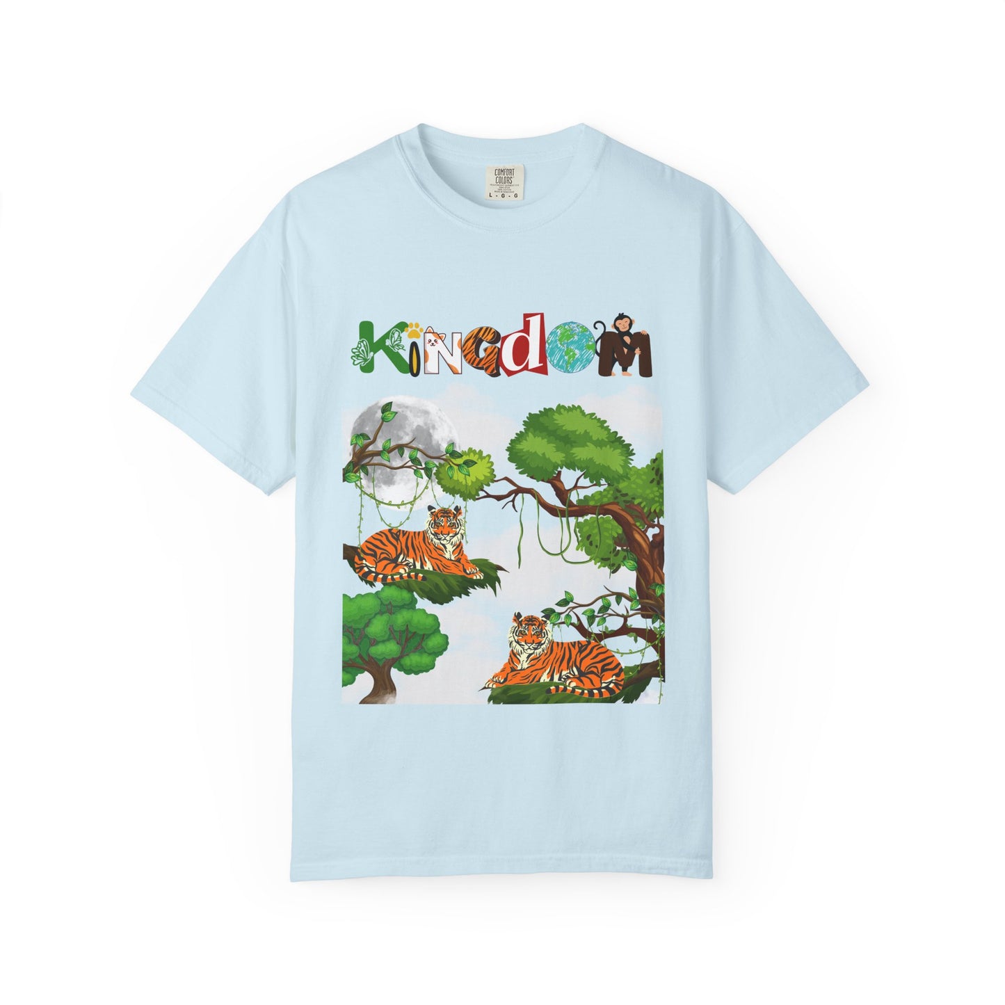 Tiger, Jungle Graphic T-Shirt, Safari Wildlife Tee, Animal Lover Gift, Nature Theme Shirt