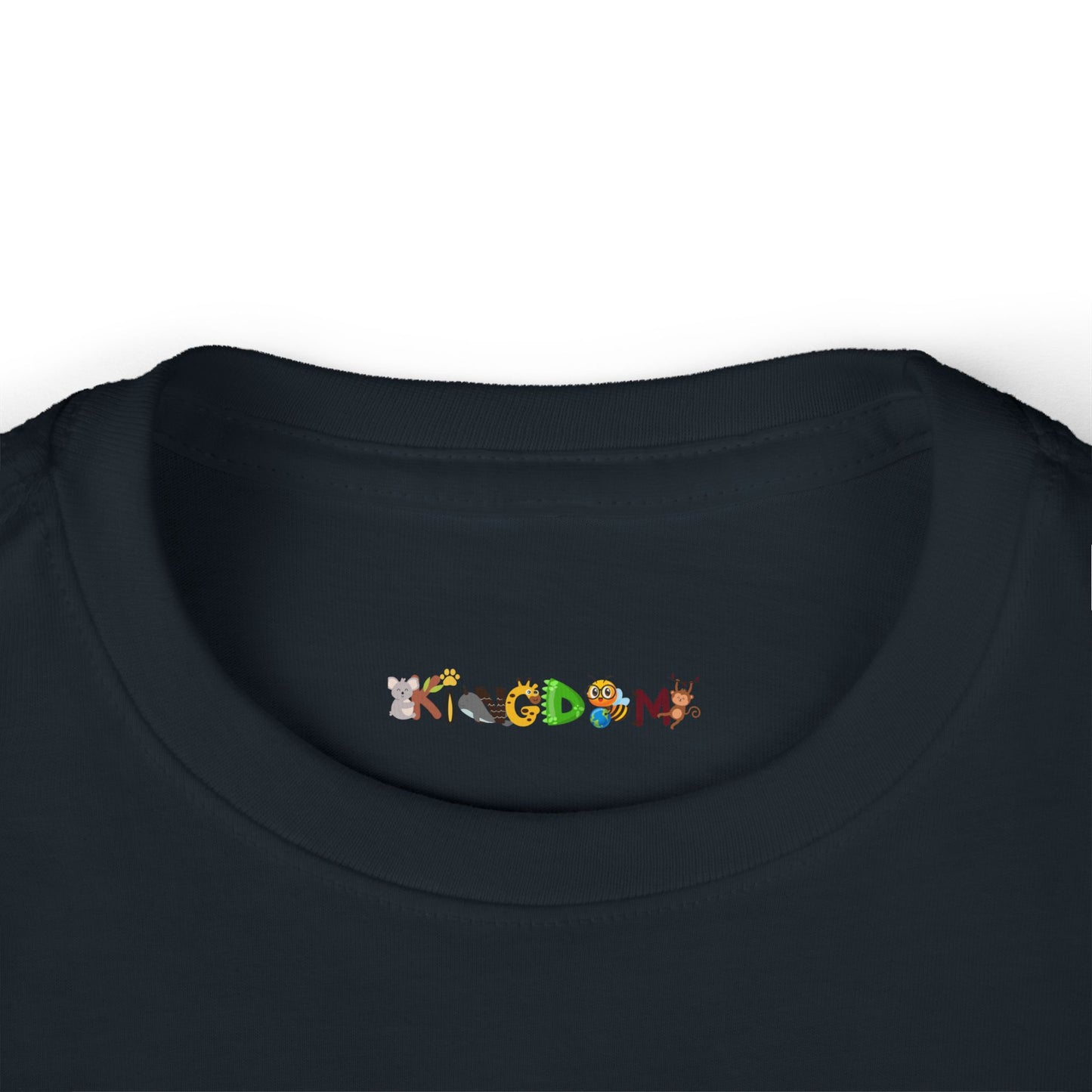 Toddler Long Sleeve Tee - 'Kingdom' Elephant Moon Stars Woodland Graphic
