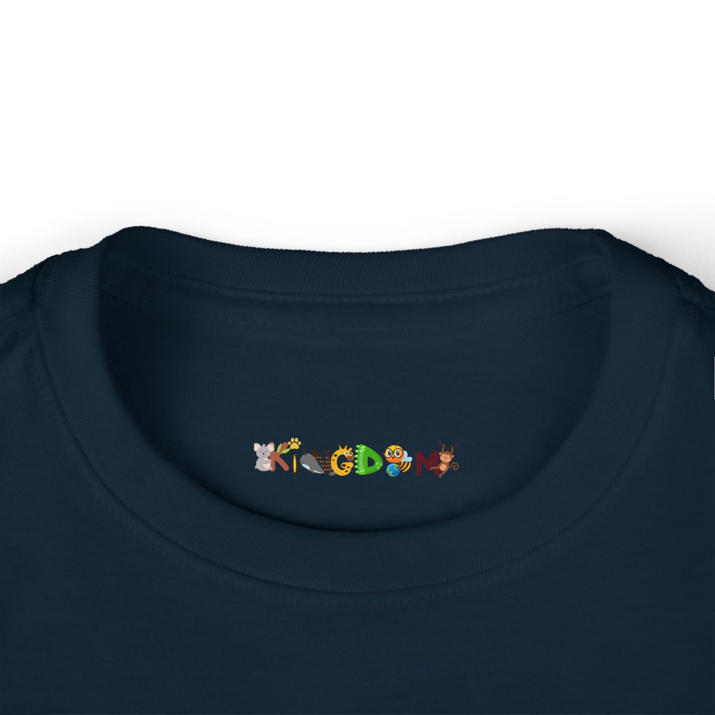 Toddler Long Sleeve Tee - 'Kingdom' Elephant Moon Stars Woodland Graphic