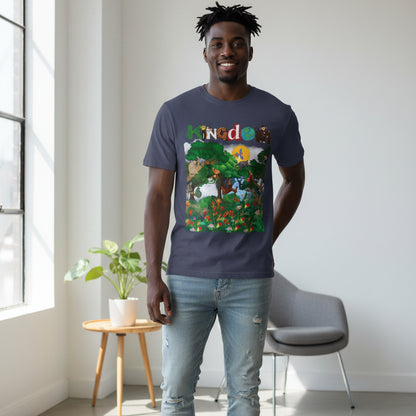 Monkey Graphic Jungle Animals T-shirt, Wildlife Lover Tee, Safari Theme Shirt