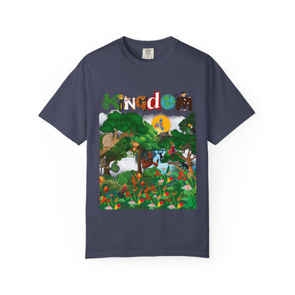 Monkey Graphic Jungle Animals T-shirt, Wildlife Lover Tee, Safari Theme Shirt