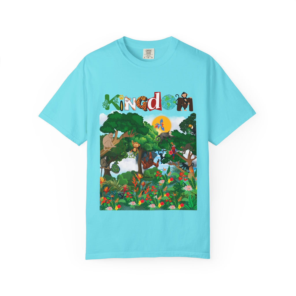 Monkey Graphic Jungle Animals T-shirt, Wildlife Lover Tee, Safari Theme Shirt Printify
