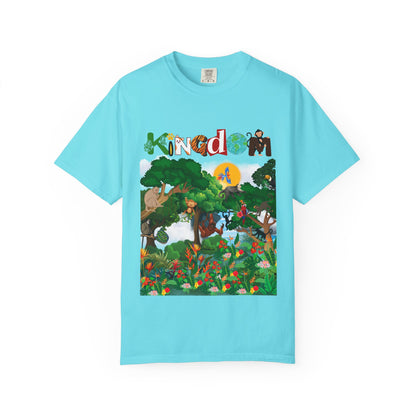 Monkey Graphic Jungle Animals T-shirt, Wildlife Lover Tee, Safari Theme Shirt