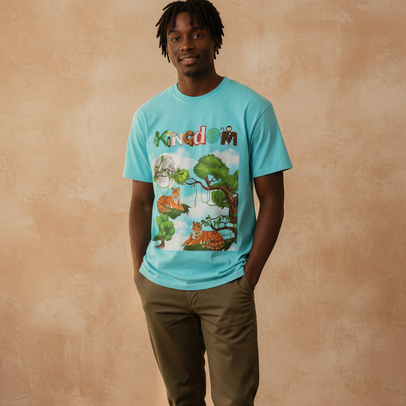 Tiger, Jungle Graphic T-Shirt, Safari Wildlife Tee, Animal Lover Gift, Nature Theme Shirt Printify