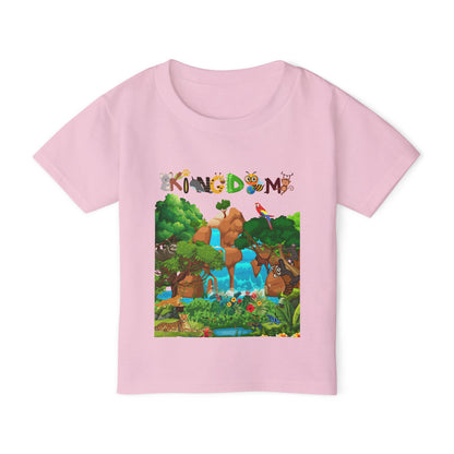 Toddler T-shirt, Jungle Animals Theme, Graphic Nature Tee, Kids Safari Shirt
