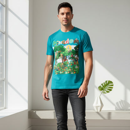 Monkey Graphic Jungle Animals T-shirt, Wildlife Lover Tee, Safari Theme Shirt