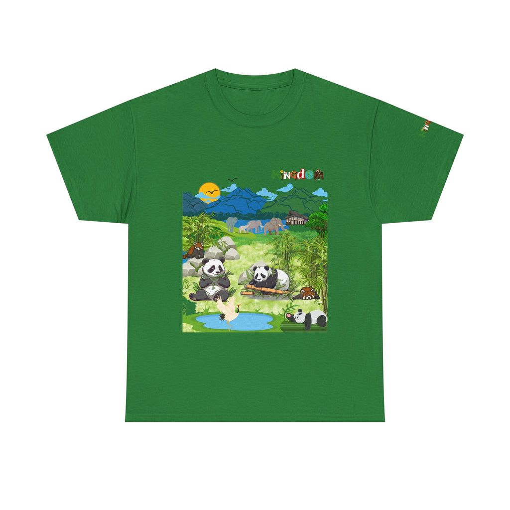 Panda Graphic Unisex Tee, Nature Inspired, Animal Kingdom Shirt, Wildlife Tee Printify