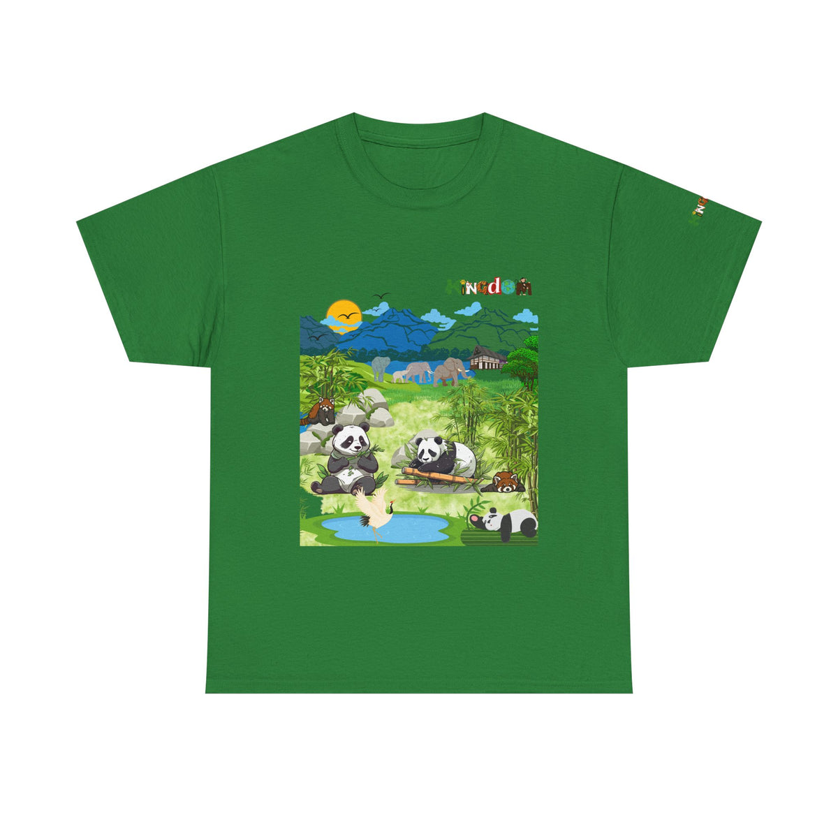 Panda Graphic Unisex Tee, Nature Inspired, Animal Kingdom Shirt, Wildlife Tee Printify