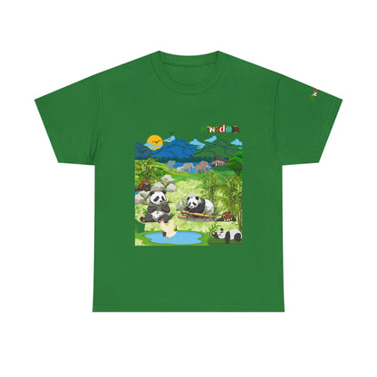 Panda Graphic Unisex Tee, Nature Inspired, Animal Kingdom Shirt, Wildlife Tee