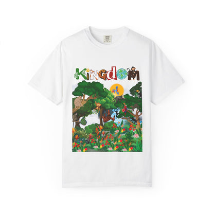 Monkey Graphic Jungle Animals T-shirt, Wildlife Lover Tee, Safari Theme Shirt