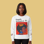 Afrocentric Graphic Sweatshirt - Black Art Unisex Lightweight Crewneck Printify