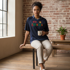 Grenada Flag Themed Graphic  V-Neck Soccer Jersey