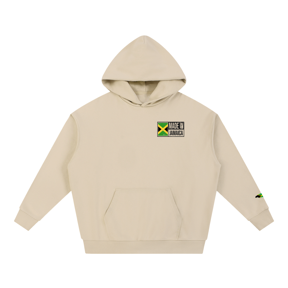 Jamaica Pride Art Graphic Essential Heavyweight Unisex Hoodie