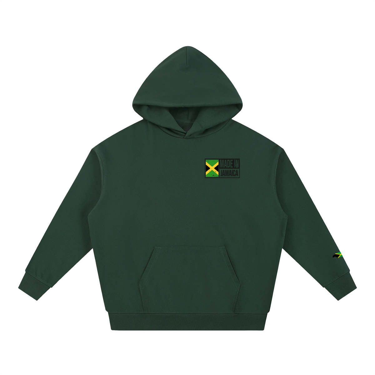 Jamaica Pride Art Graphic Essential Heavyweight Unisex Hoodie