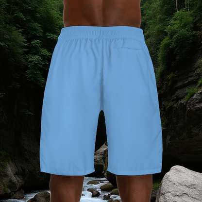 Ethnic Music Cartoon Men's Jogger Shorts - Happily Celebrating Heritage