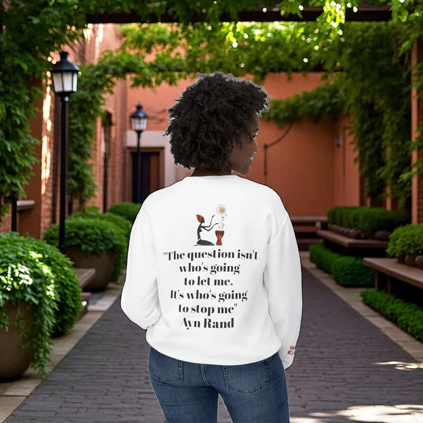 African-inspired Unisex Streetwear, Handcrafted Art with Motivational Quotes