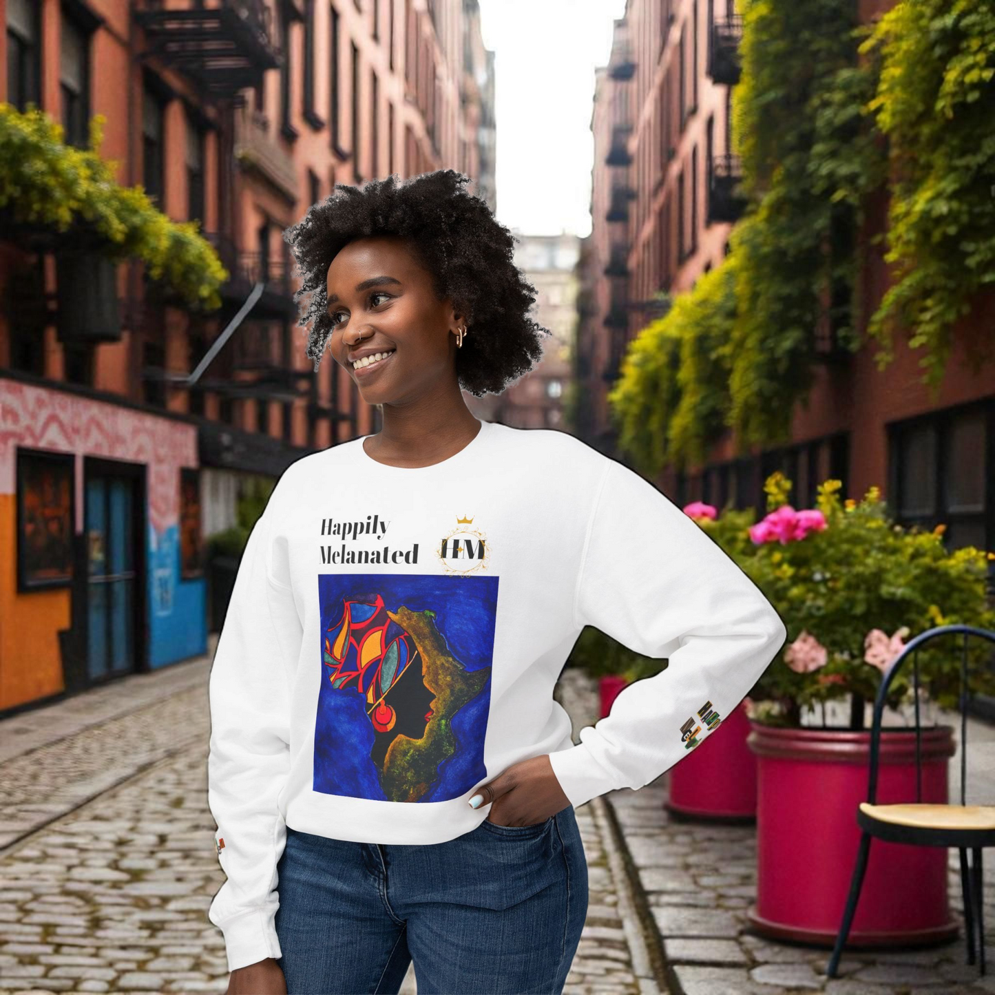 African-inspired Unisex Streetwear, Handcrafted Art with Motivational Quotes