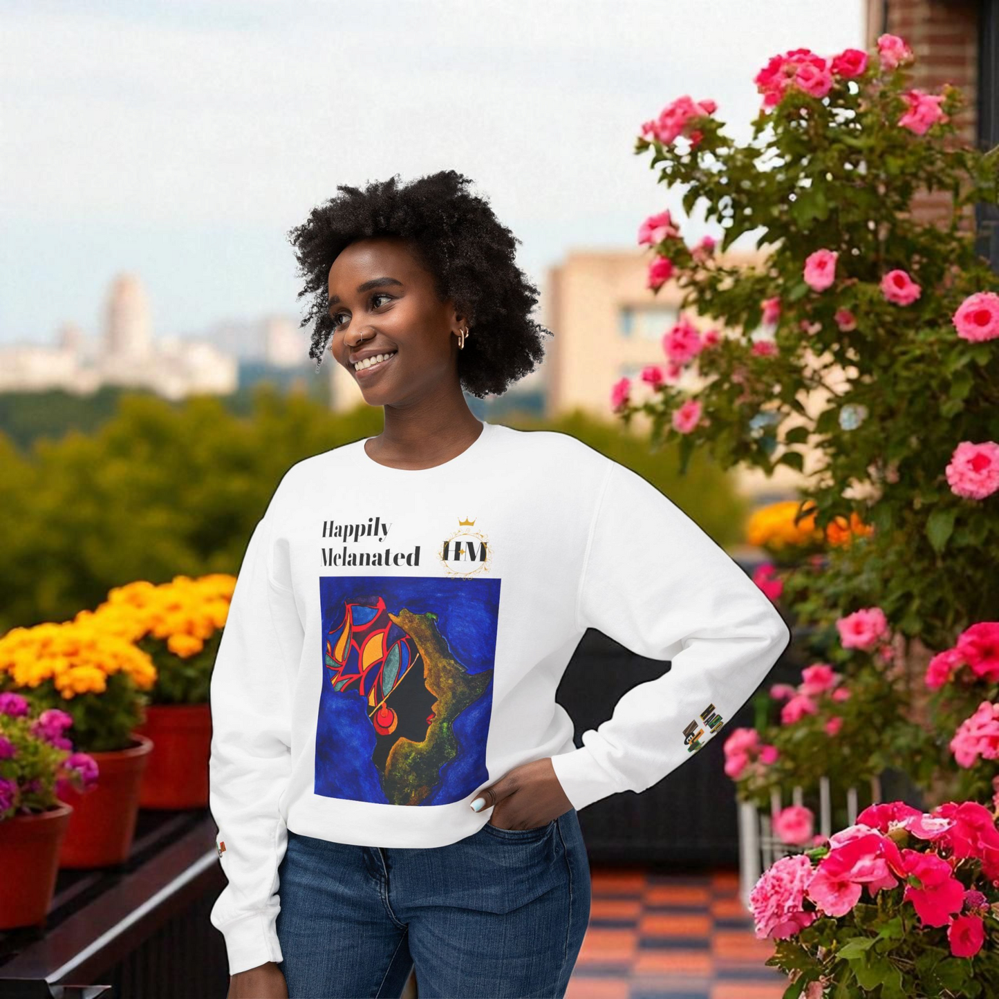 African-inspired Unisex Streetwear, Handcrafted Art with Motivational Quotes