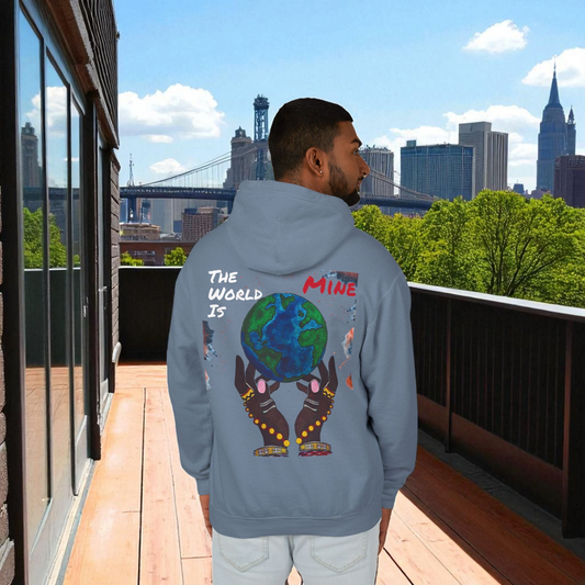 Galactic Art Unisex Hoodie, Space Design Pullover Sweatshirt, Celestial Sweatshirt