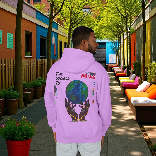 Galactic Art Unisex Hoodie, Space Design Pullover Sweatshirt, Celestial Unisex Hoodie