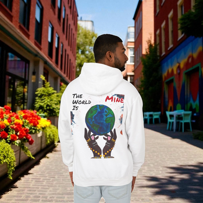 Galactic Art Unisex Hoodie, Space Design Pullover Sweatshirt, Celestial Unisex Hoodie