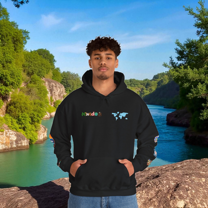 Travel Enthusiast Unisex Hoodie, Vacation Mode Graphic Sweatshirt, Adventure Clothing