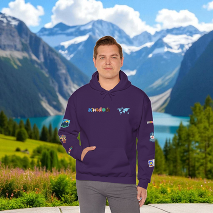 Vacation Theme Graphic Unisex Hoodie, Travel Enthusiast Sweatshirt, Wanderlust Hooded Pullover