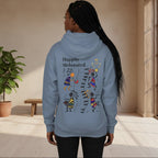 Handcrafted Afro Music Graphic Hoodie - Unisex Lightweight Hooded Sweatshirt, Hipster Hoodie Printify