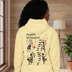 Handcrafted Afro Music Graphic Hoodie - Unisex Lightweight Hooded Sweatshirt, Hipster Hoodie Printify