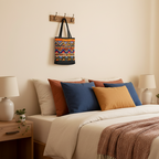 Handcrafted Aztec Print Weekender Bag - Spacious & Stylish Tote for Weekend Escapes Printify