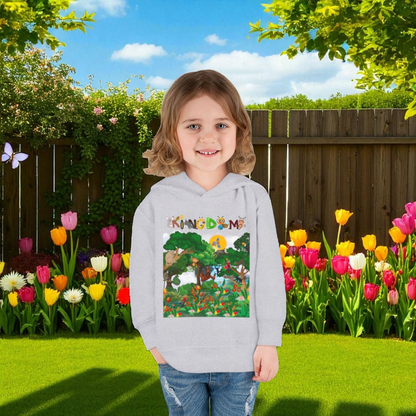 Jungle Animals Toddler Hoodie, Kids Fleece Sweatshirt, Monkey Graphic Baby Pullover