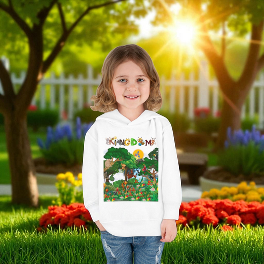 Jungle Animals Toddler Hoodie, Kids Fleece Sweatshirt, Monkey Graphic Baby Pullover