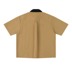Jazz Band and Singer Graphic Print Unisex Color Block Short Sleeve  Shirt