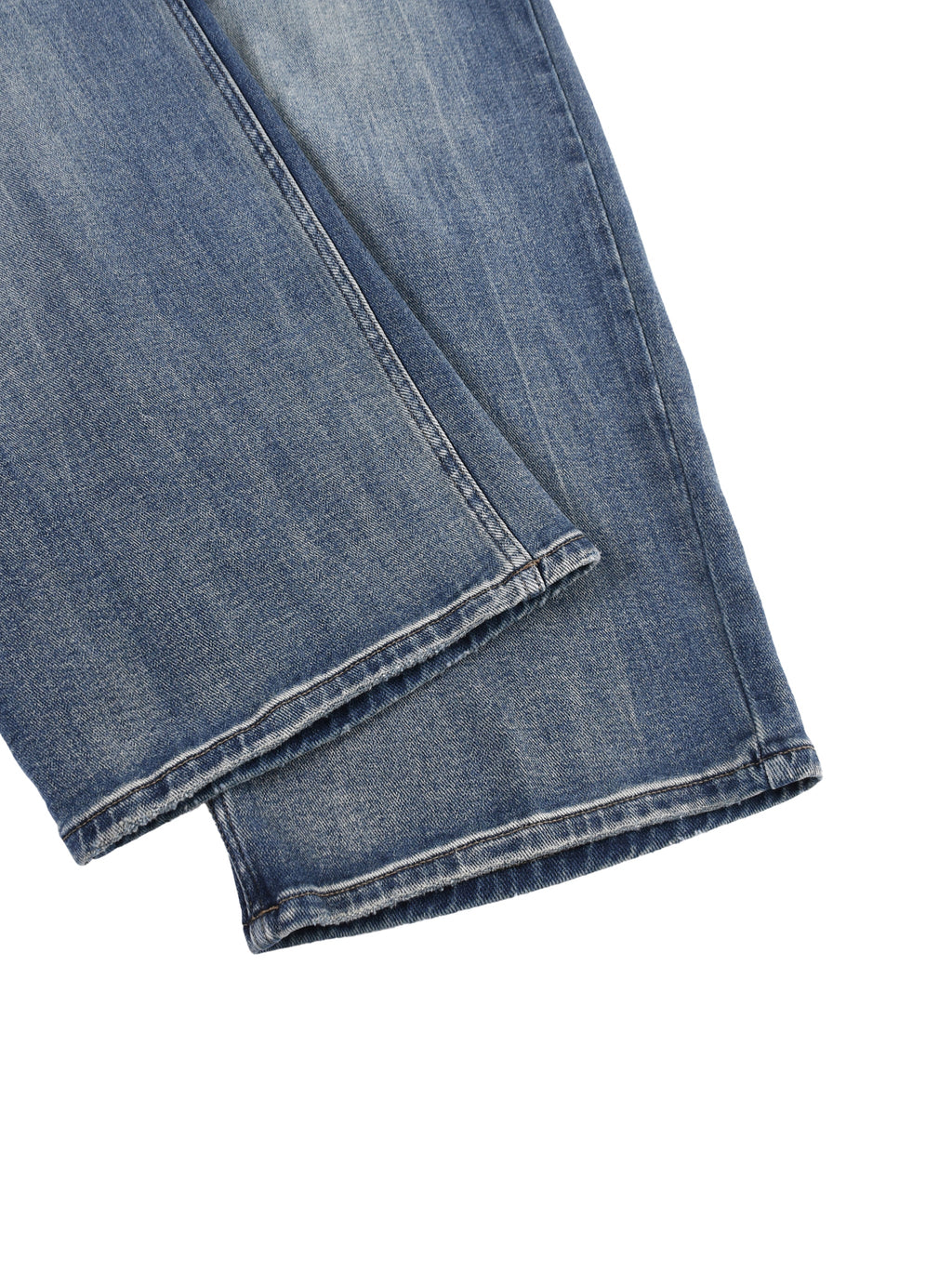 Unisex Heavyweight Denim Jeans Featuring a 90s-Inspired Sun-Faded Wash