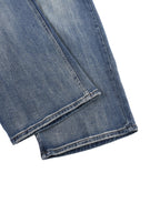Unisex Heavyweight Denim Jeans Featuring a 90s-Inspired Sun-Faded Wash