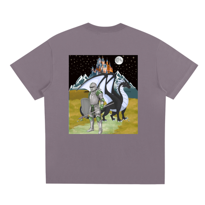 Medieval Themed Tee, Knights and Dragon Fans, Unisex Graphic T-shirt