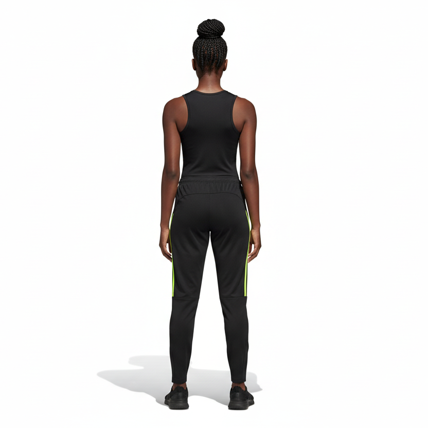 Jamaican Flag Themed Unisex Side Stripe Running Pants