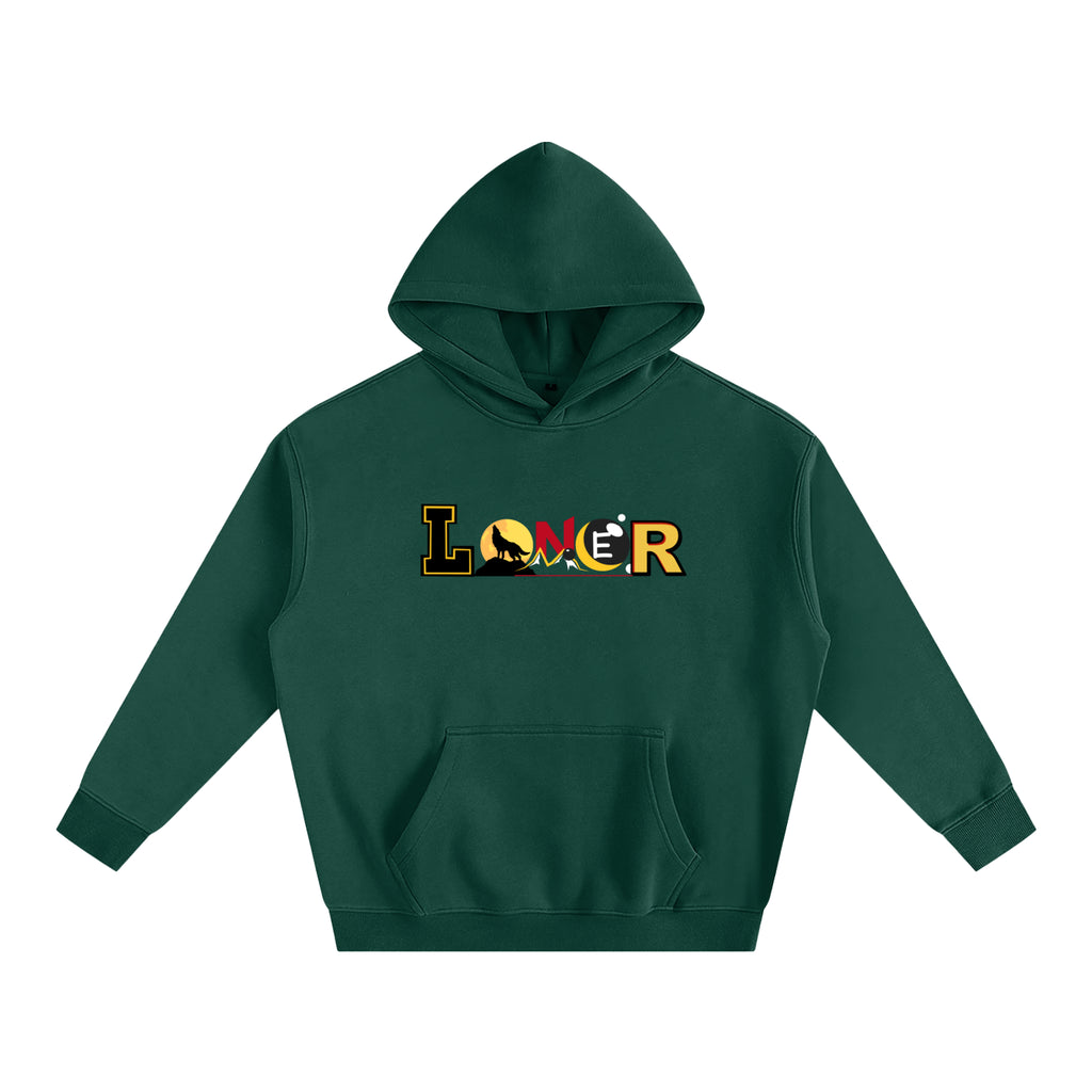 Unisex Medieval Themed Oversize Fleeced Hoodie, Knights and Dragon Fans ODMPOD