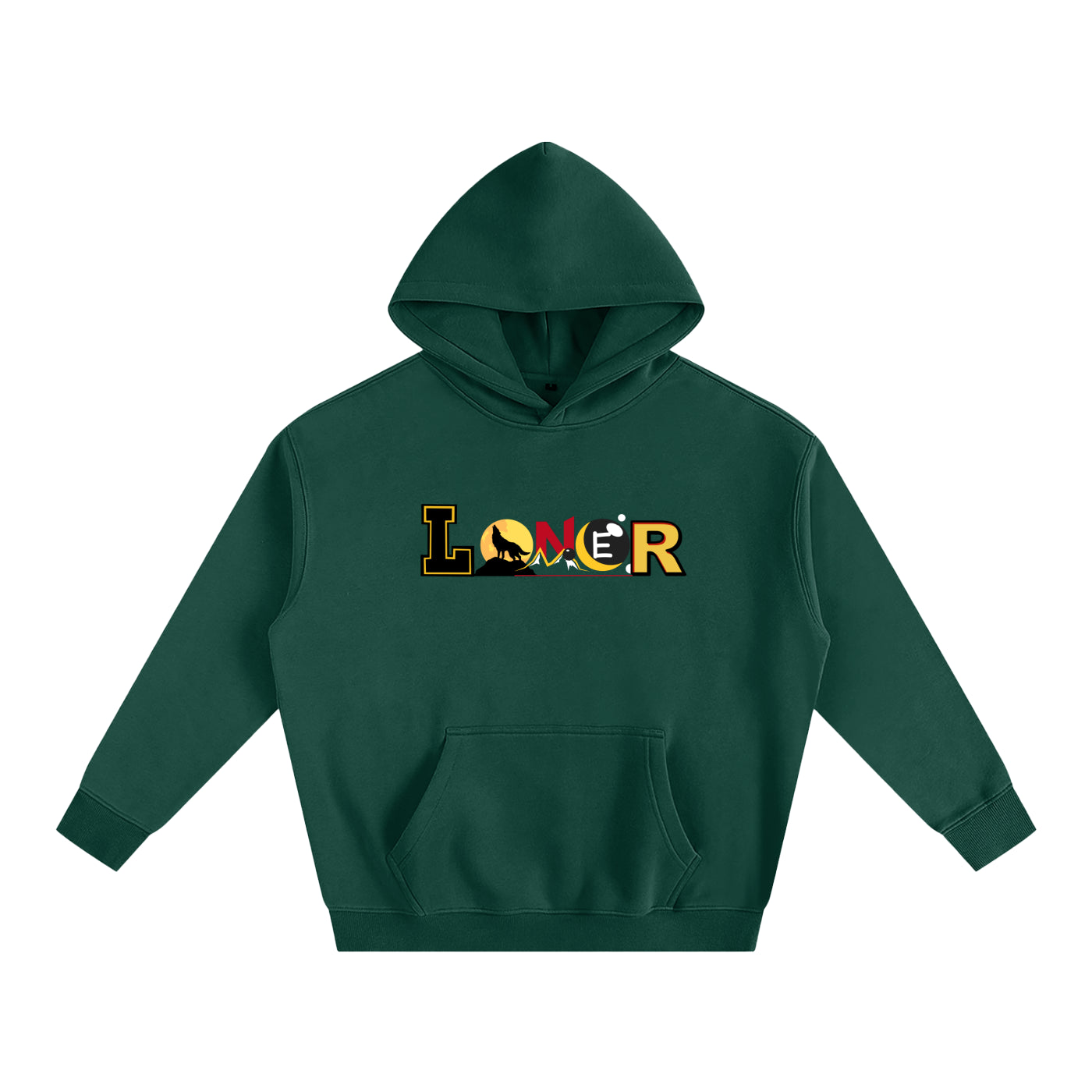 Unisex Medieval Themed Oversize Fleeced Hoodie, Knights and Dragon Fans