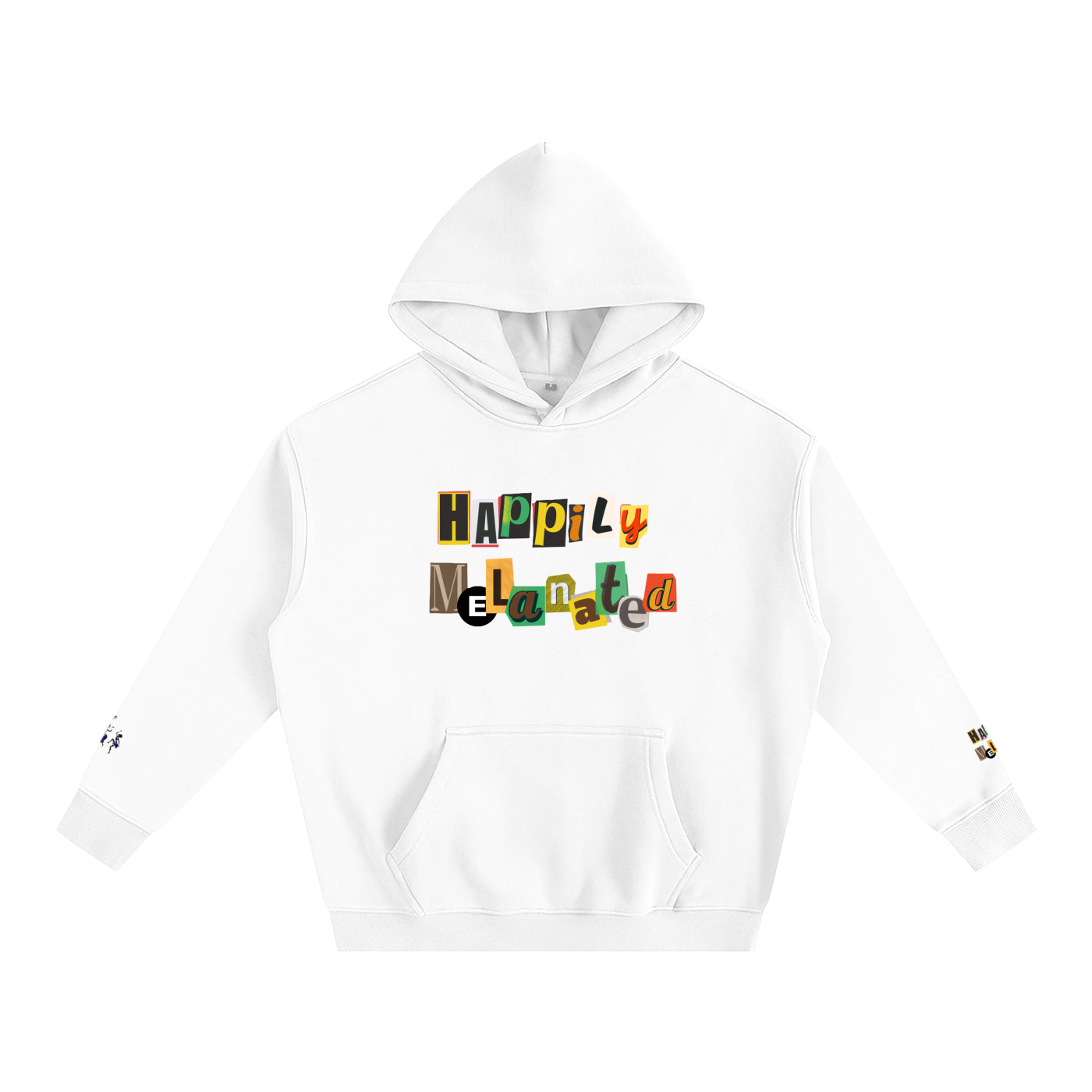 Afro Music Cartoon Unisex Oversize Fleeced Hoodie