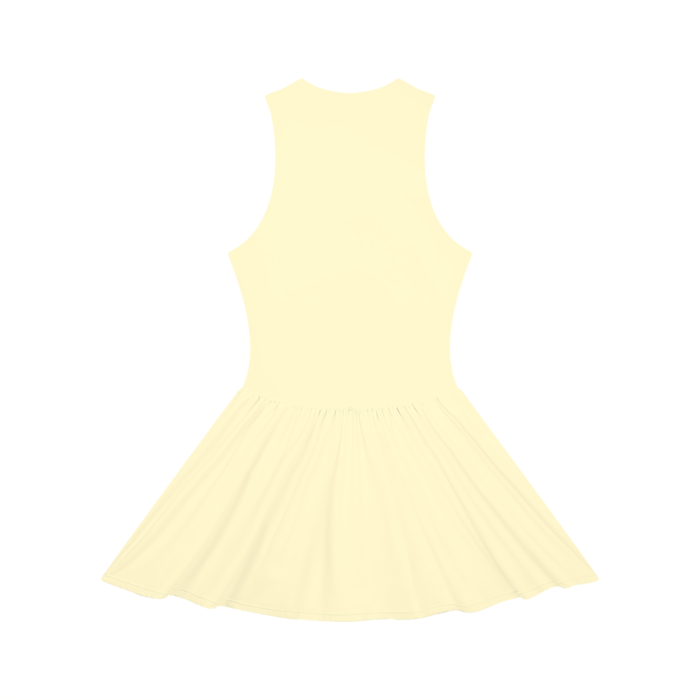 Women’s Ruched Sleeveless Full-Zip Summer  Dress