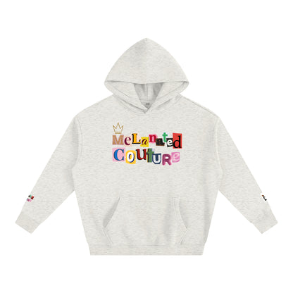 Crowned Black Woman Art Graphic Unisex Oversize Fleeced Hoodie