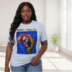 African Continental Graphic Unisex Essential Cotton T-Shirt ODMPOD
